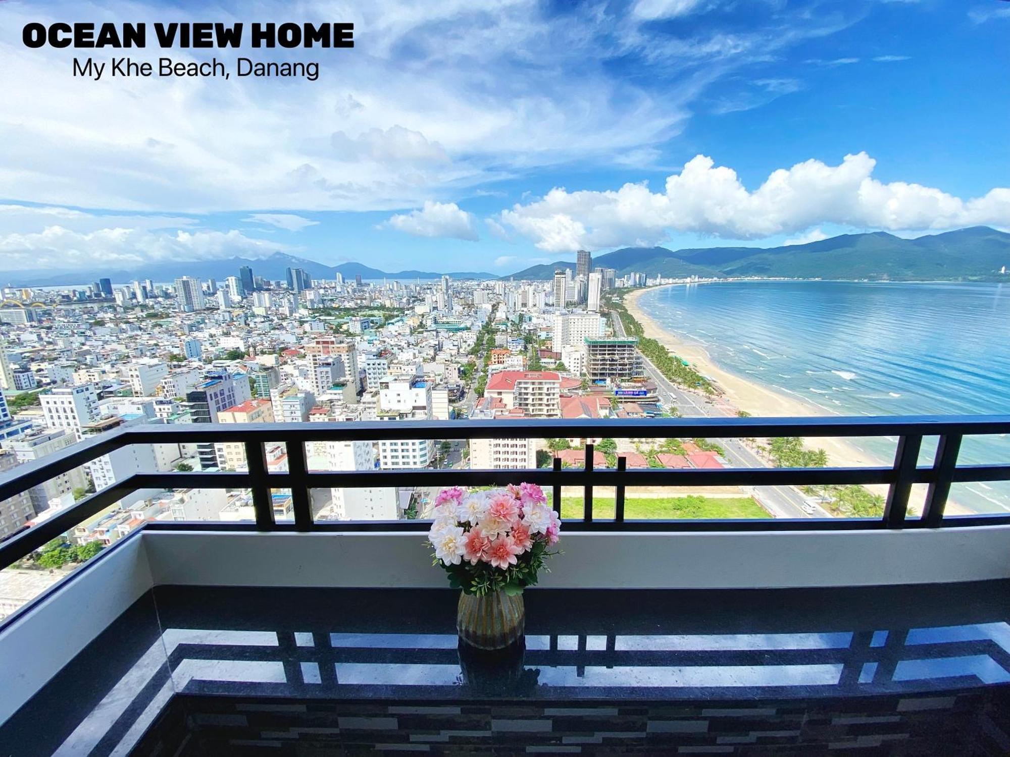 Blue Ocean Apartment At My Khe Da Nang Bagian luar foto