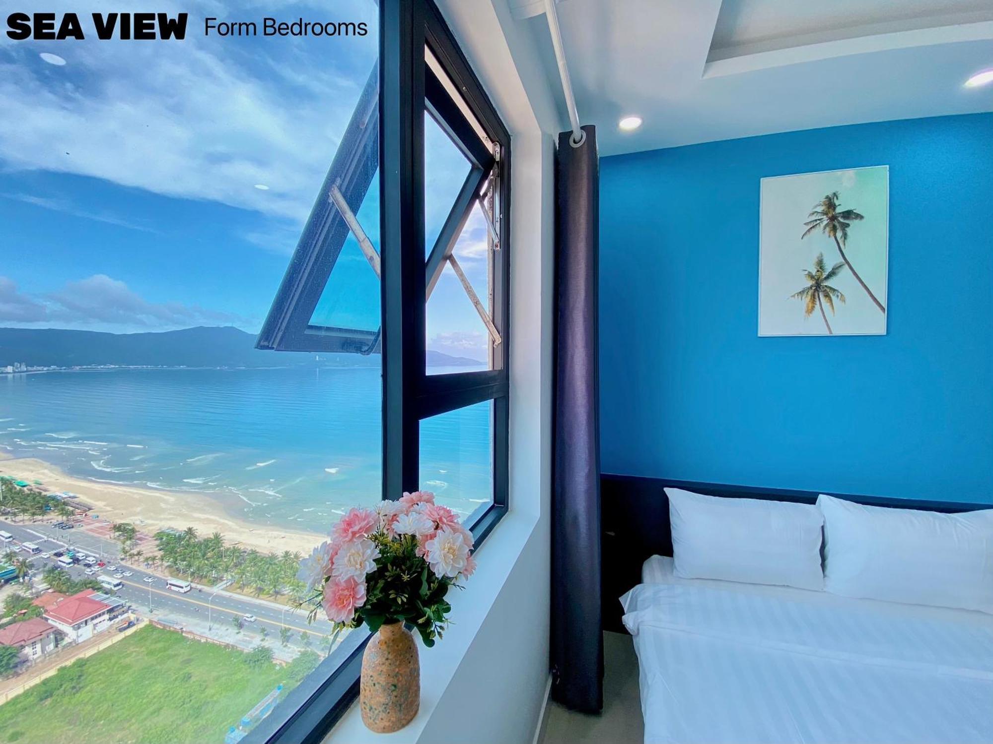 Blue Ocean Apartment At My Khe Da Nang Bagian luar foto