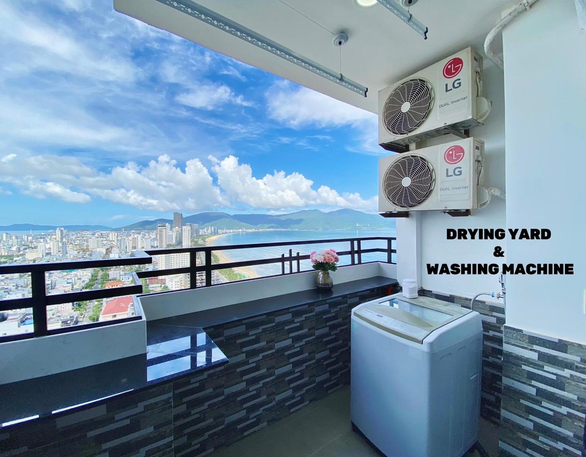 Blue Ocean Apartment At My Khe Da Nang Bagian luar foto