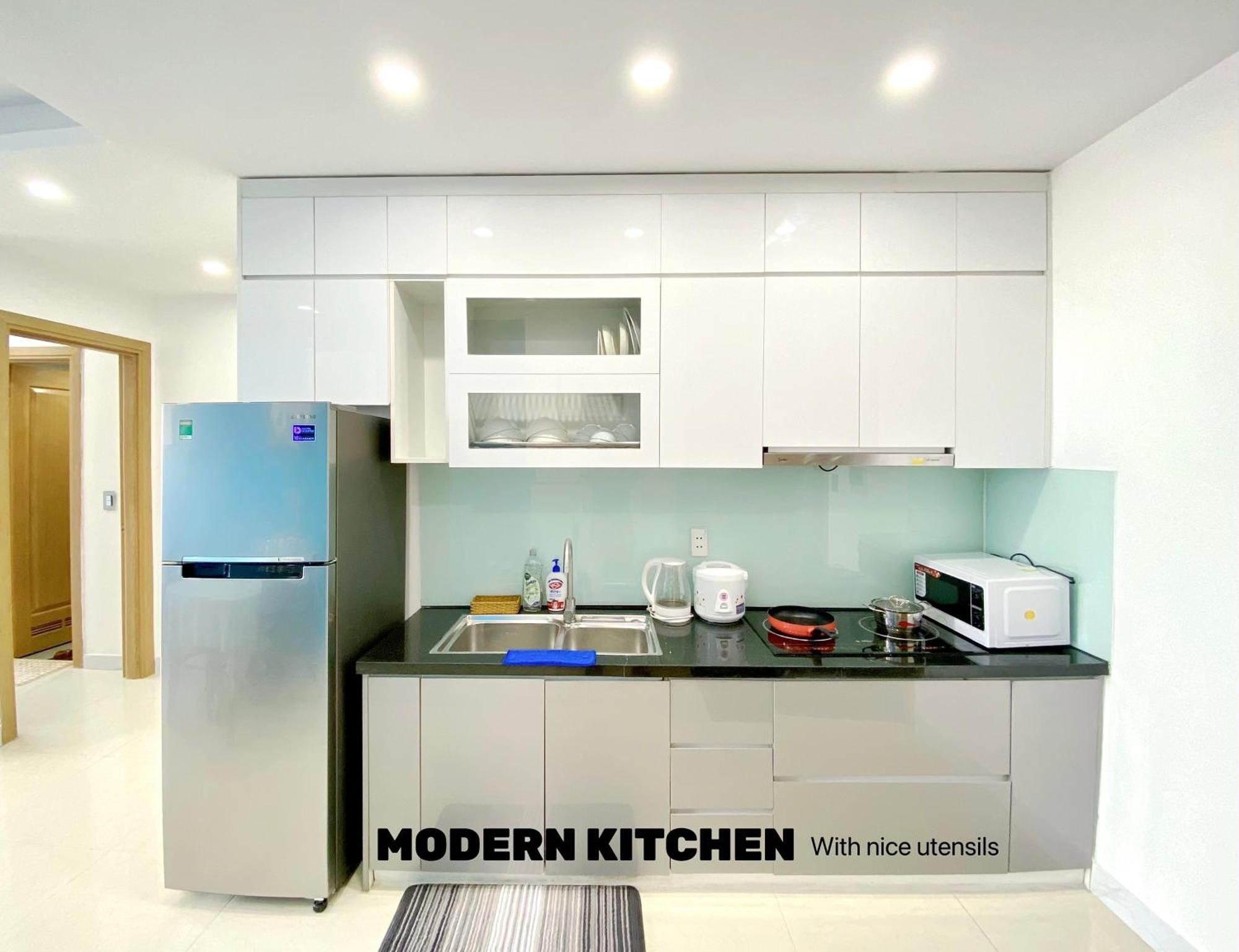 Blue Ocean Apartment At My Khe Da Nang Bagian luar foto