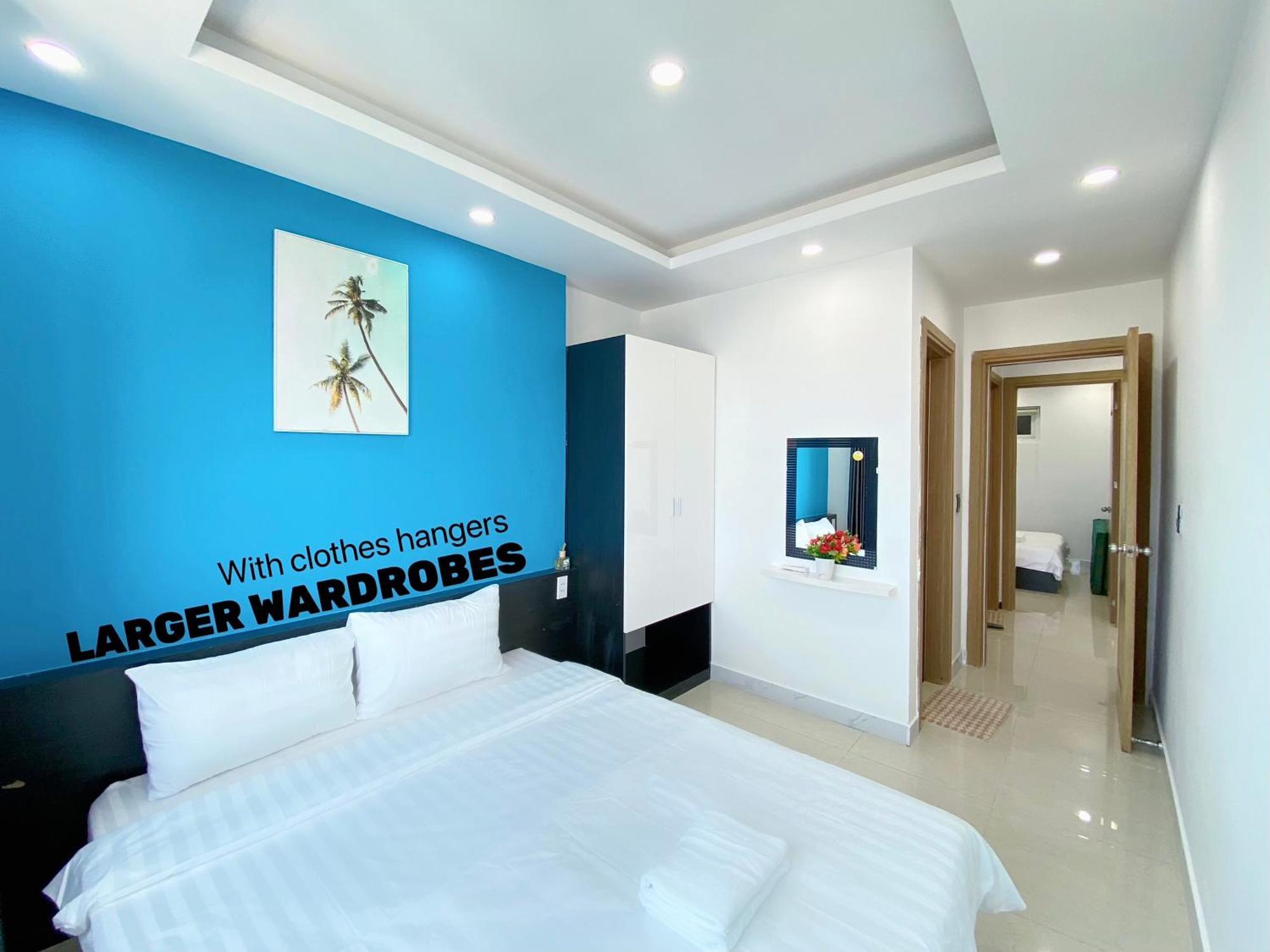 Blue Ocean Apartment At My Khe Da Nang Bagian luar foto