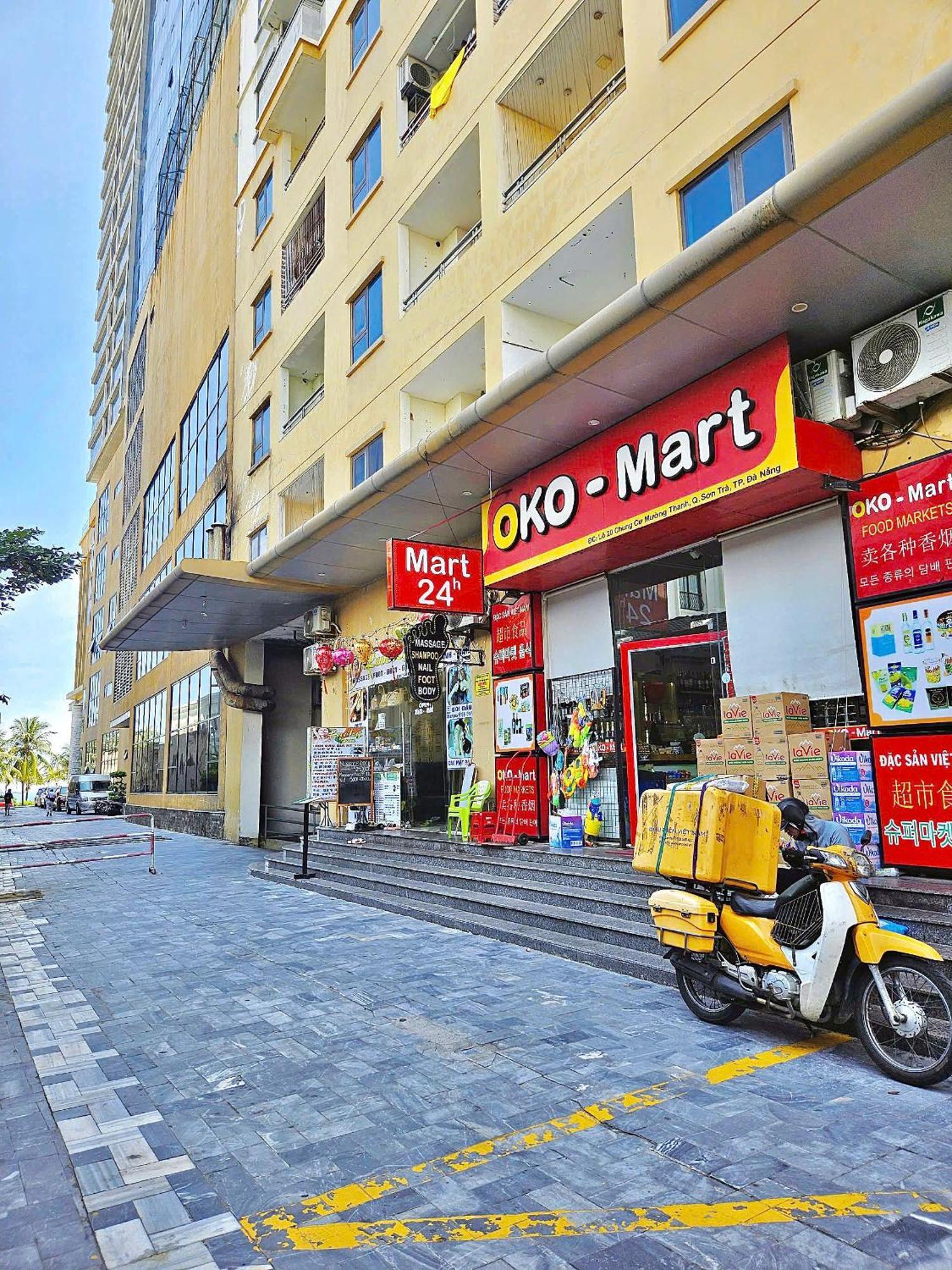 Blue Ocean Apartment At My Khe Da Nang Bagian luar foto