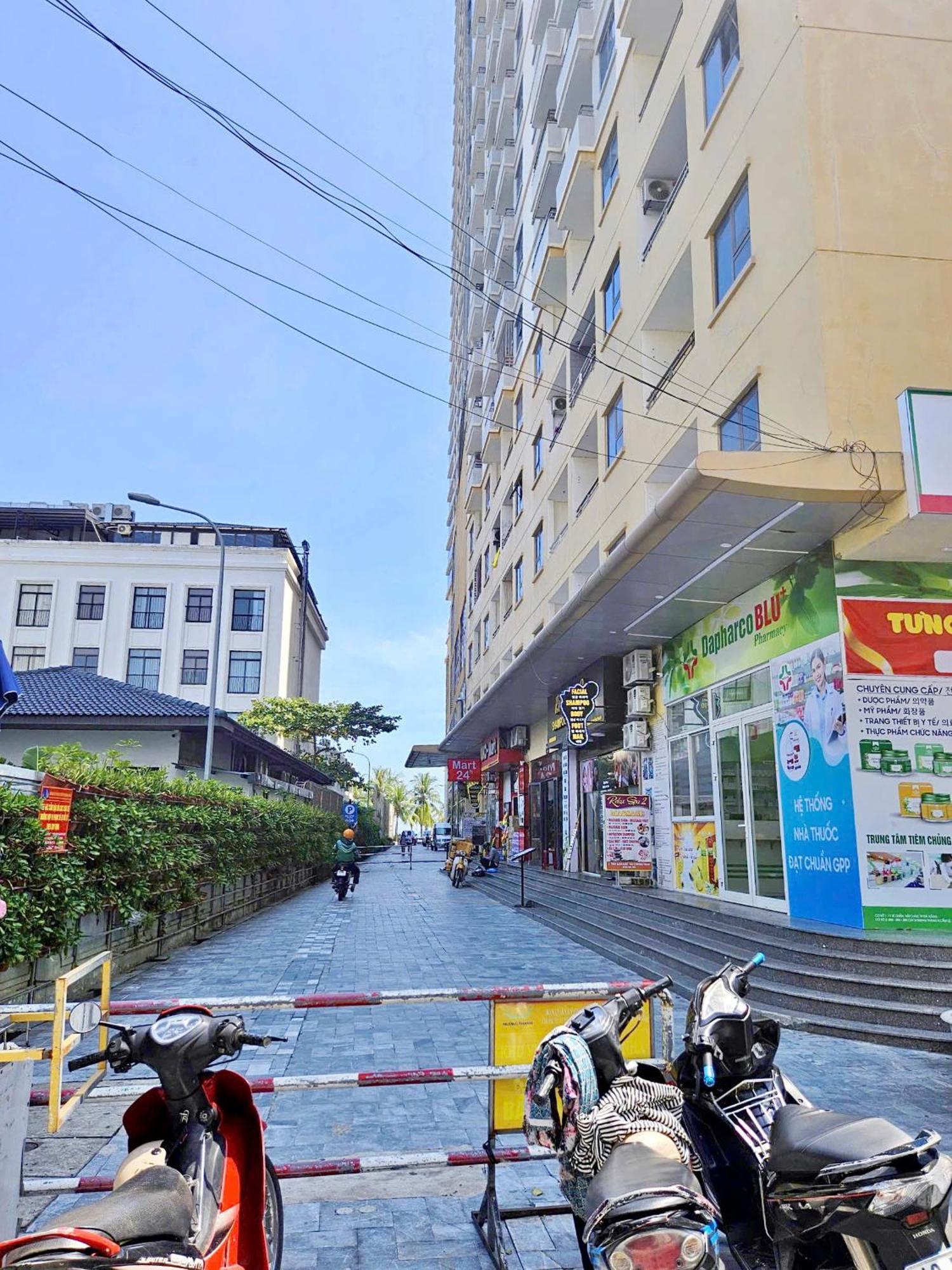Blue Ocean Apartment At My Khe Da Nang Bagian luar foto