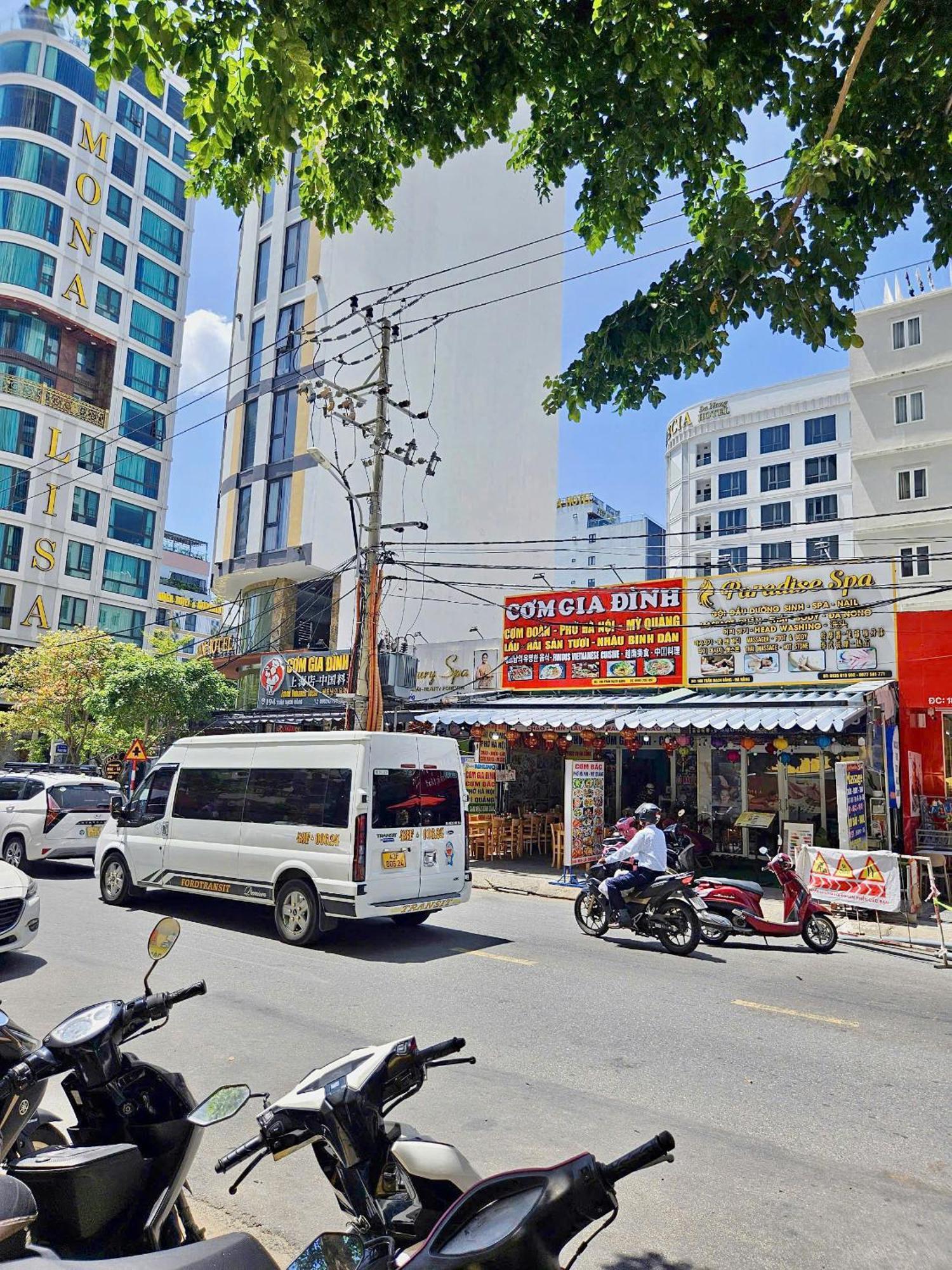 Blue Ocean Apartment At My Khe Da Nang Bagian luar foto